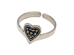 Серебряное кольцо детское Милашка безразмерное 10020417А05
